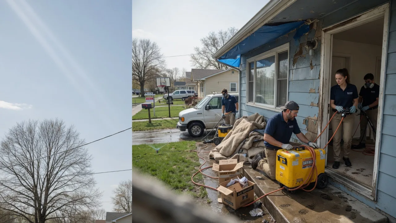 Basement Flood Cleanup in Hurst, TX near me